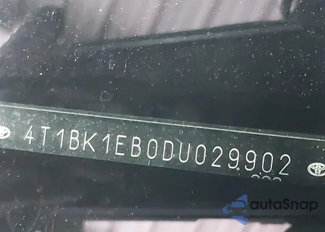 2013 Toyota Avalon Limited из США, поврежденный, VIN 4T1BK1EB0DU029902